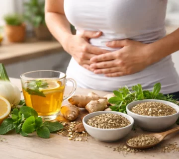 از بین بردن نفخ شکم