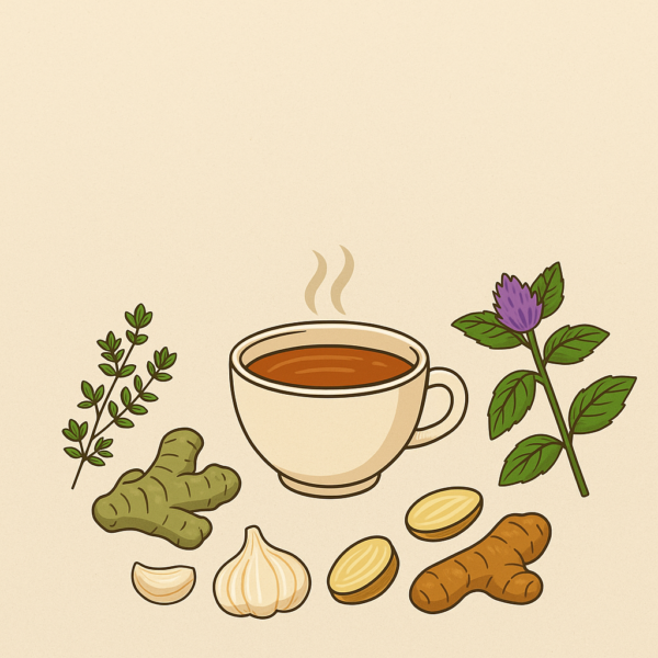 بهترین دمنوش‌ ها و گیاهان دارویی برای تقویت سیستم ایمنی بدن