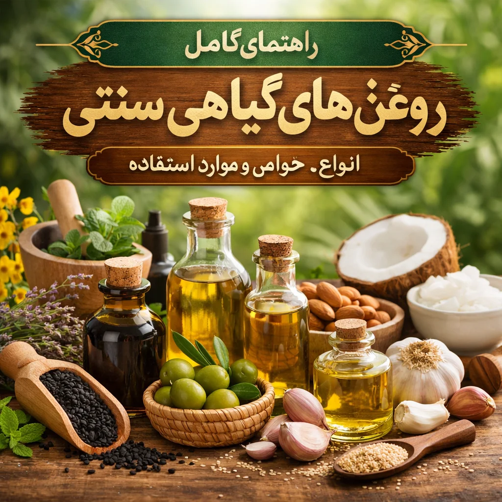 روغن‌های گیاهی سنتی
